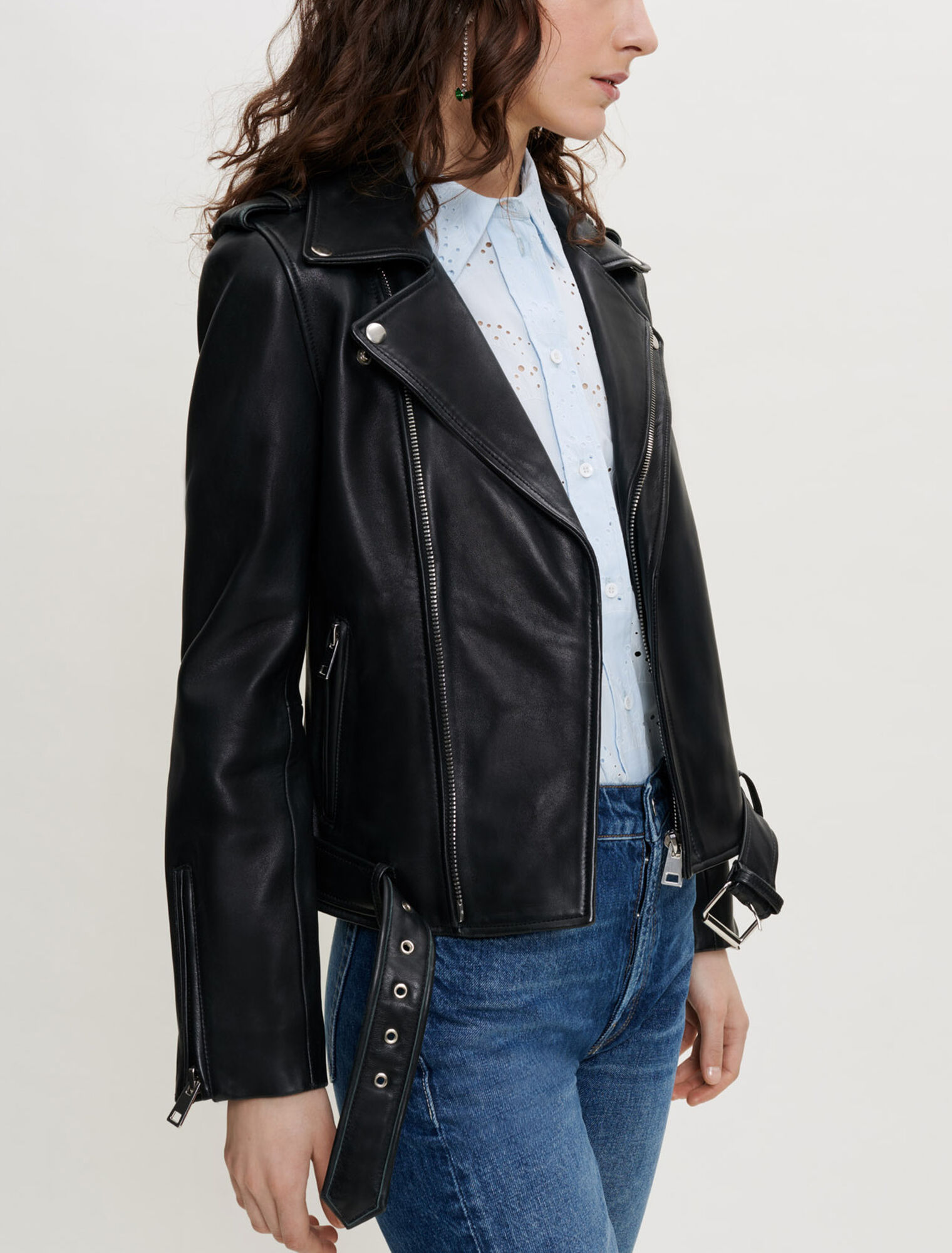 Leather jacket