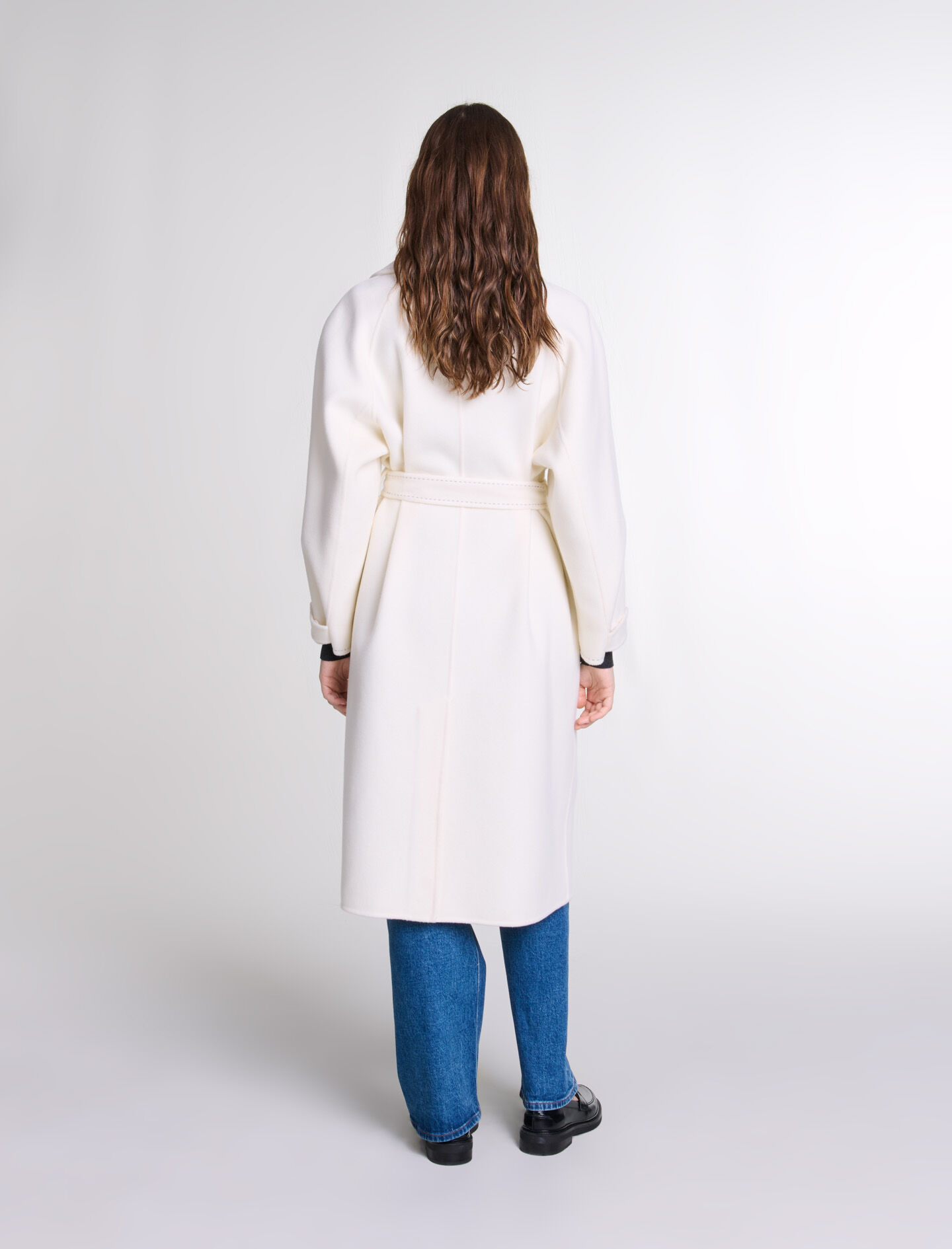 Double-breasted Wool coat – L'AUBE BLANC