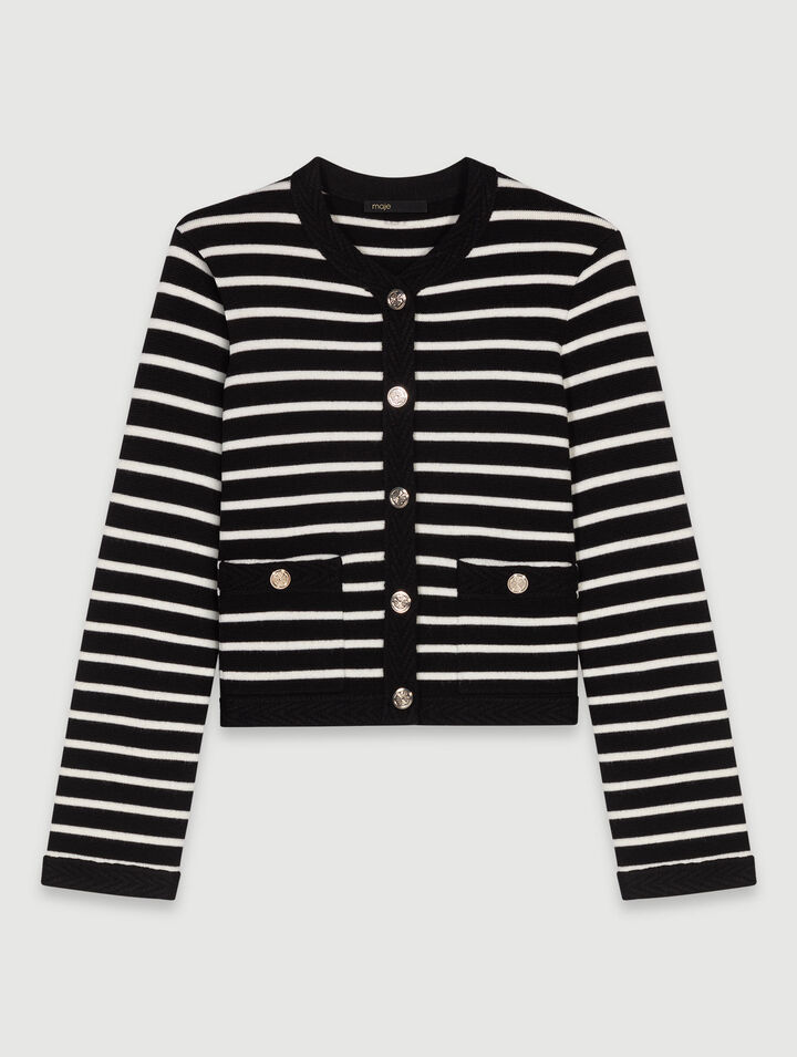 Striped cardigan 