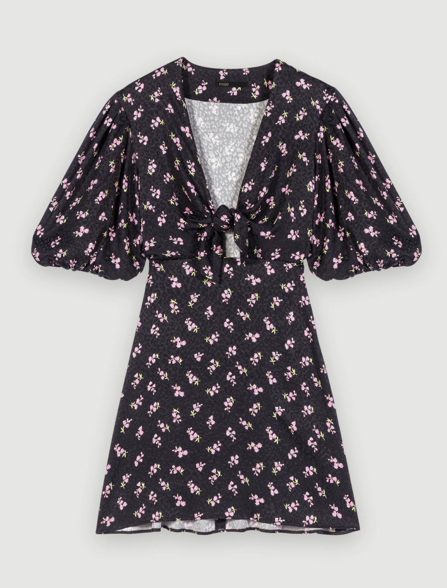 Short bow dress