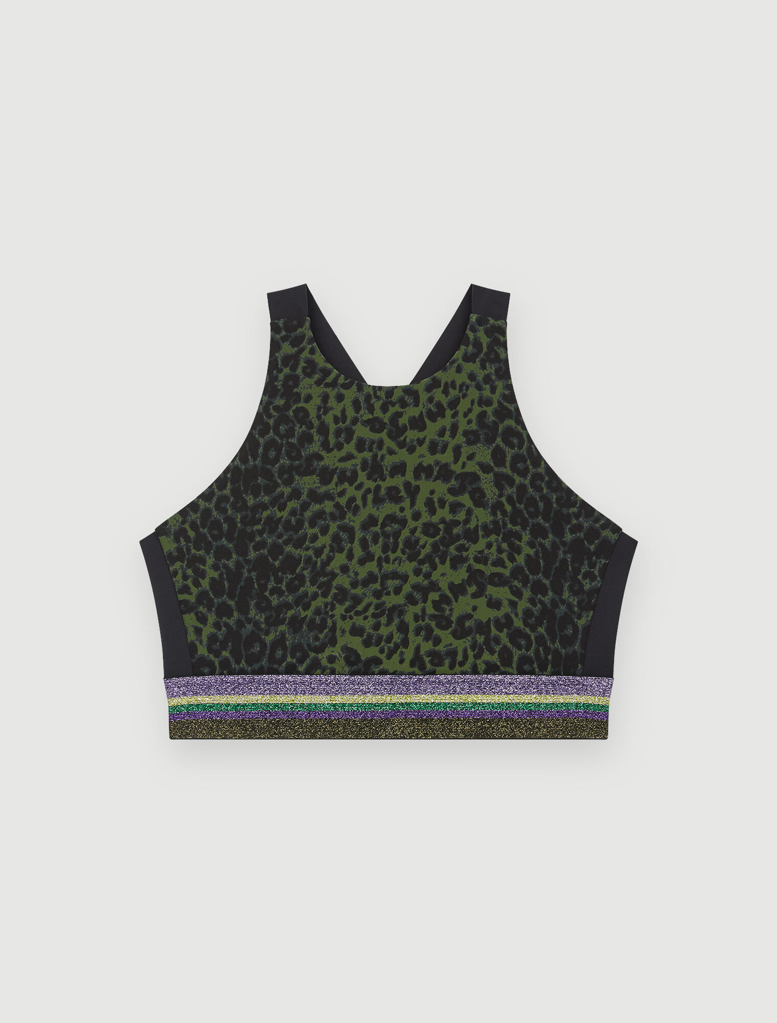 Printed bralette