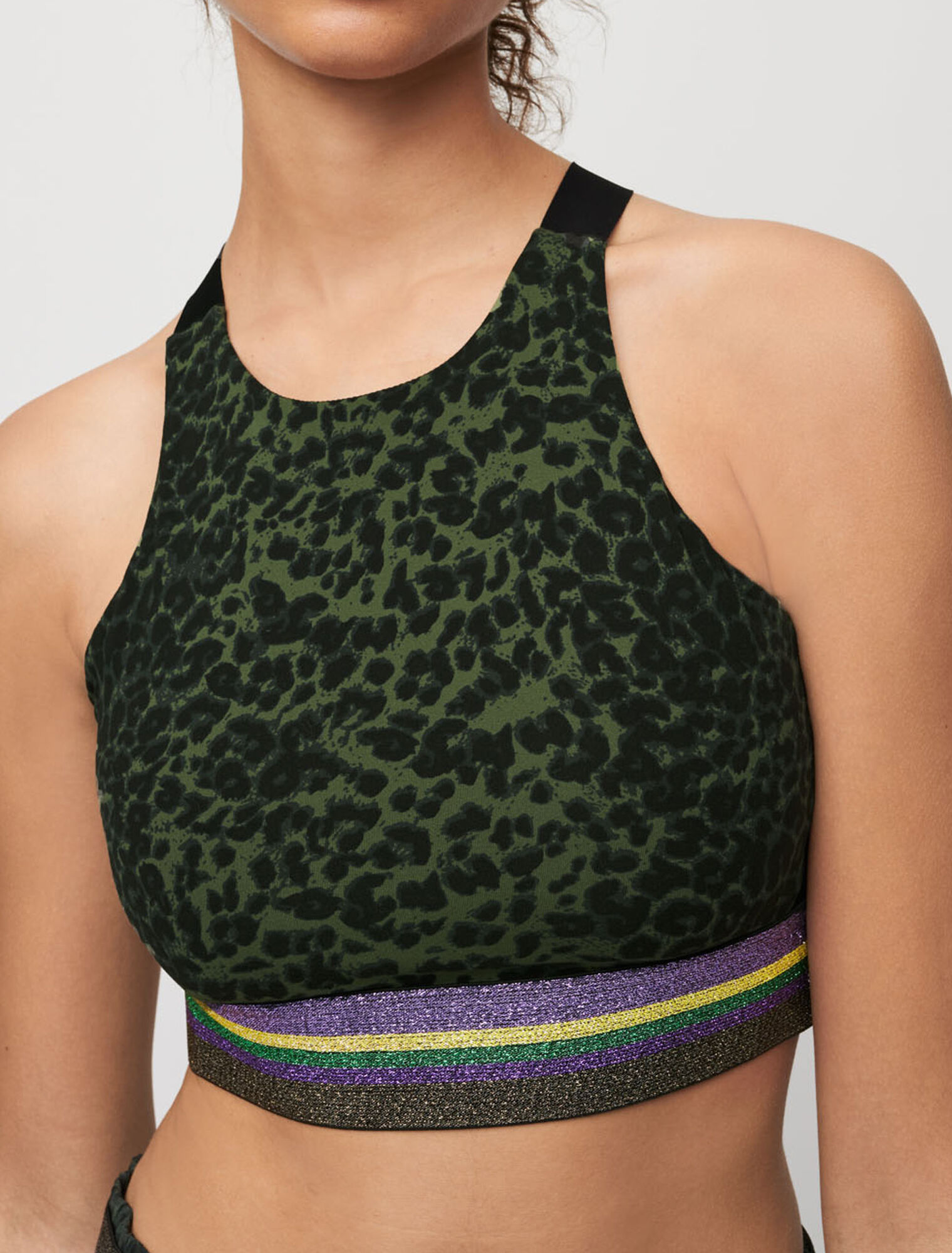 Printed bralette