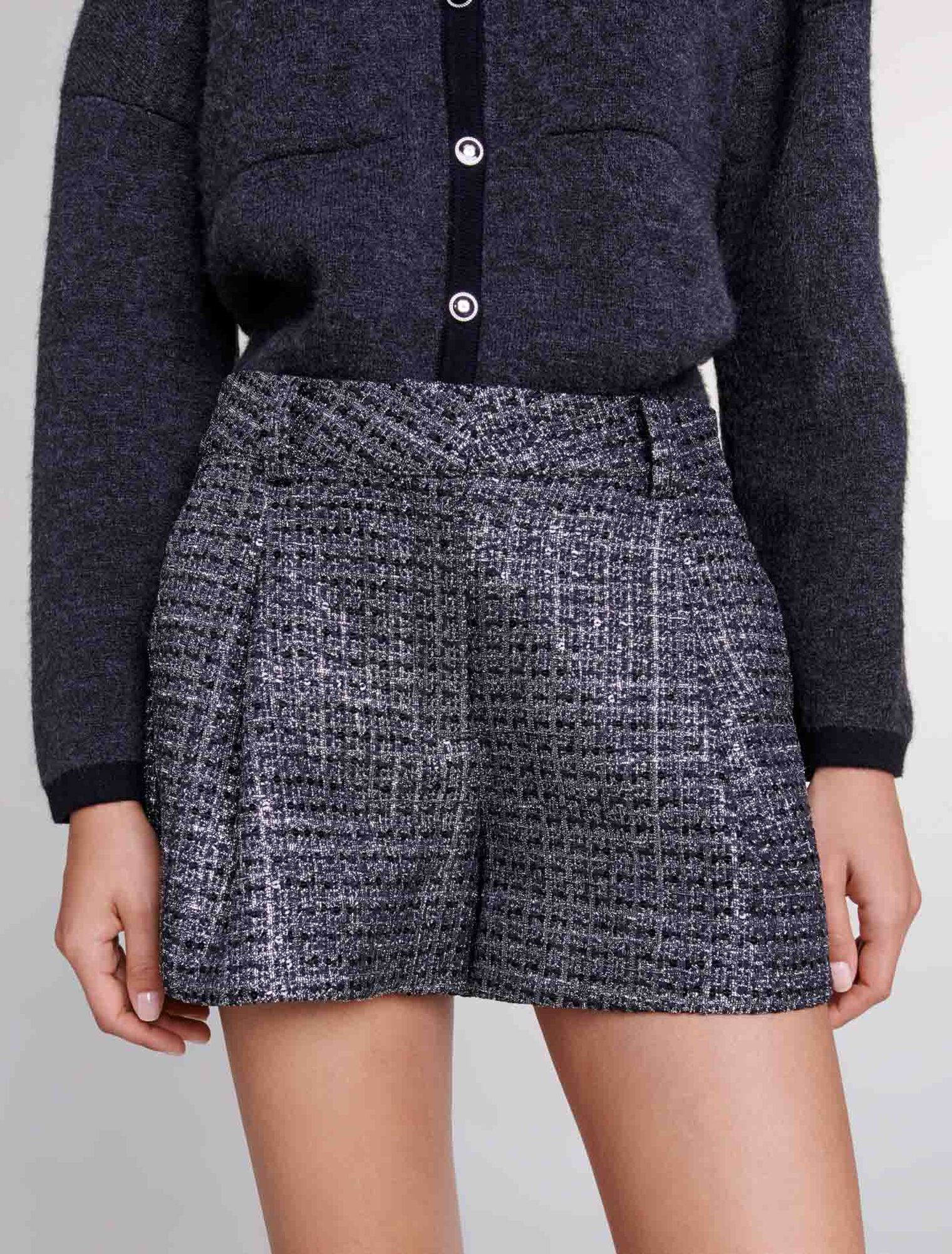 Tweed shorts