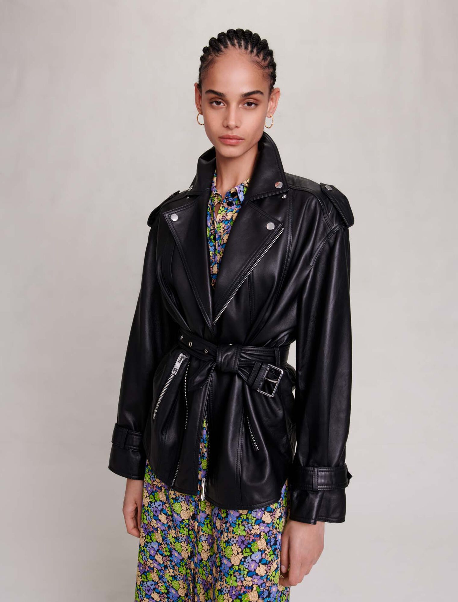 Leather jacket