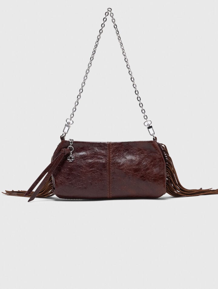 Patent leather Miss M clutch bag