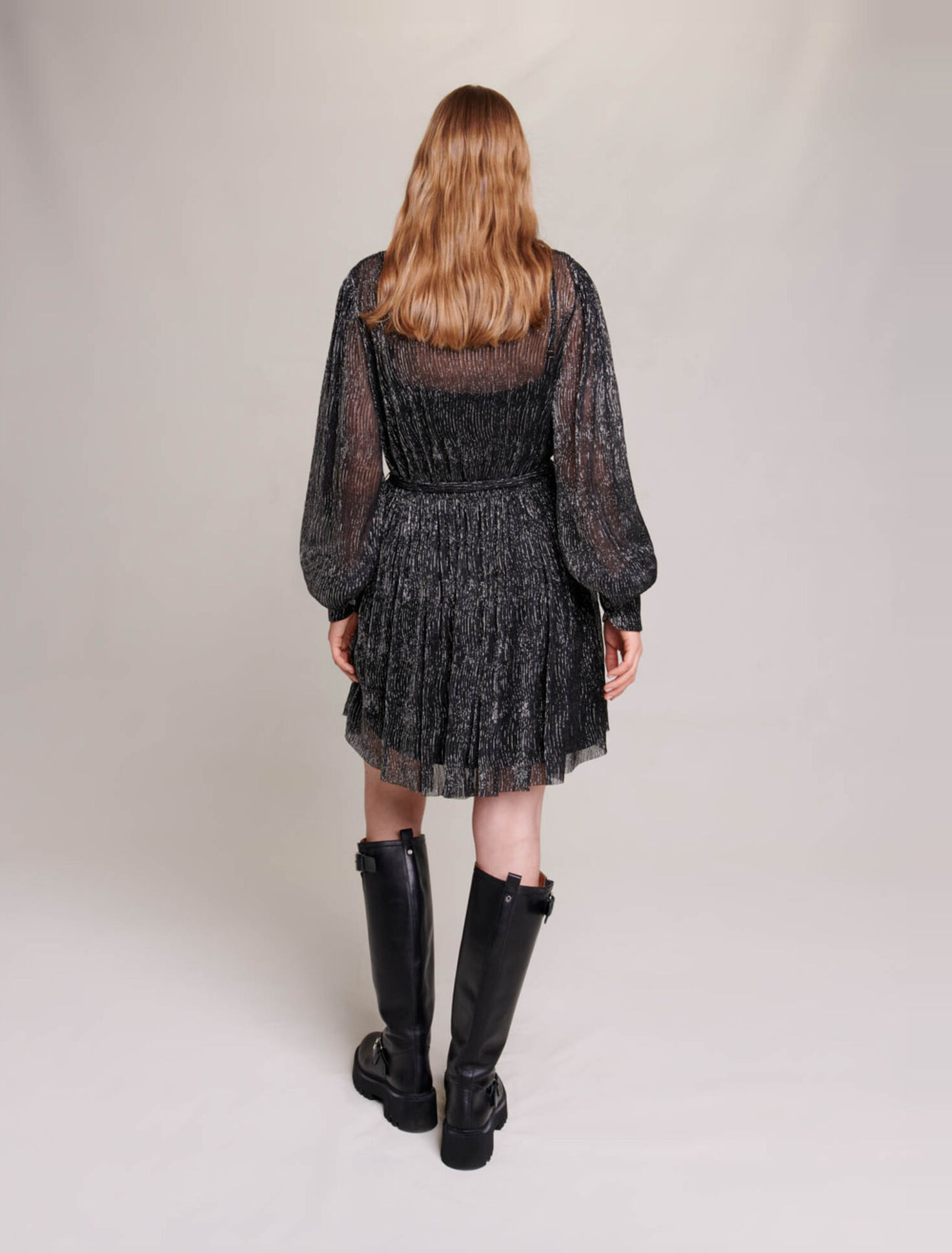 Short metallic dress