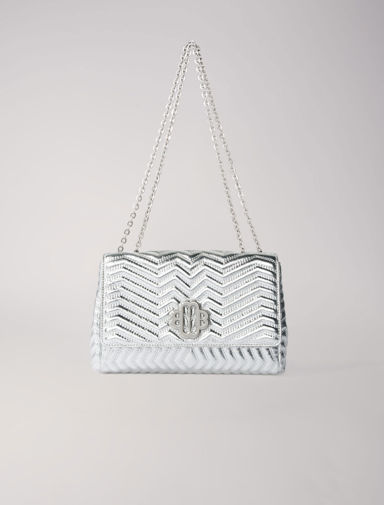 Leather chain bag