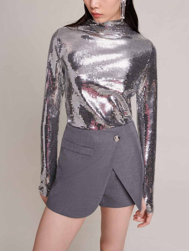 Glittery top