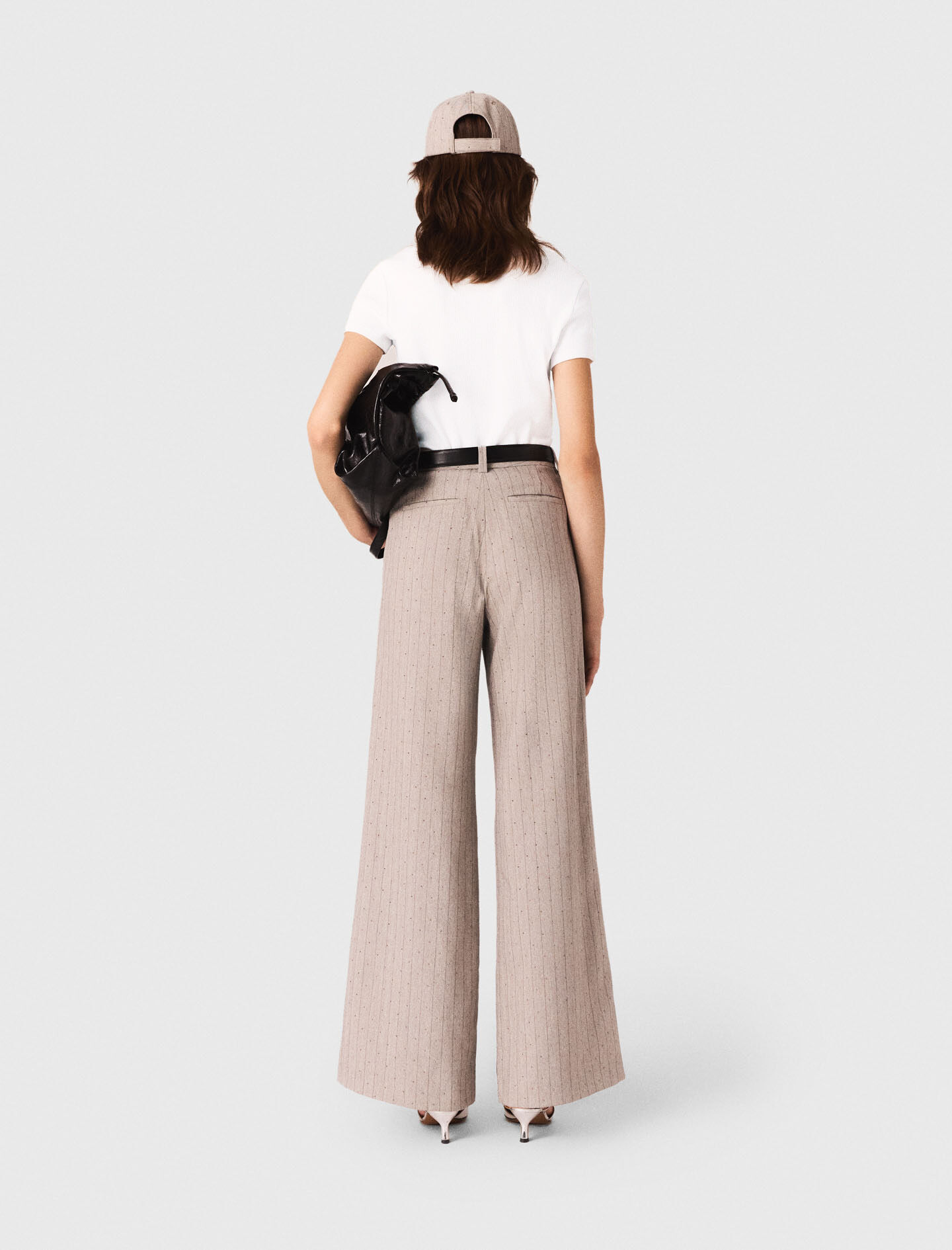 T-MAJE様　専用 T-shirt with logo jewel detail Yellow / Orange for Women | Maje