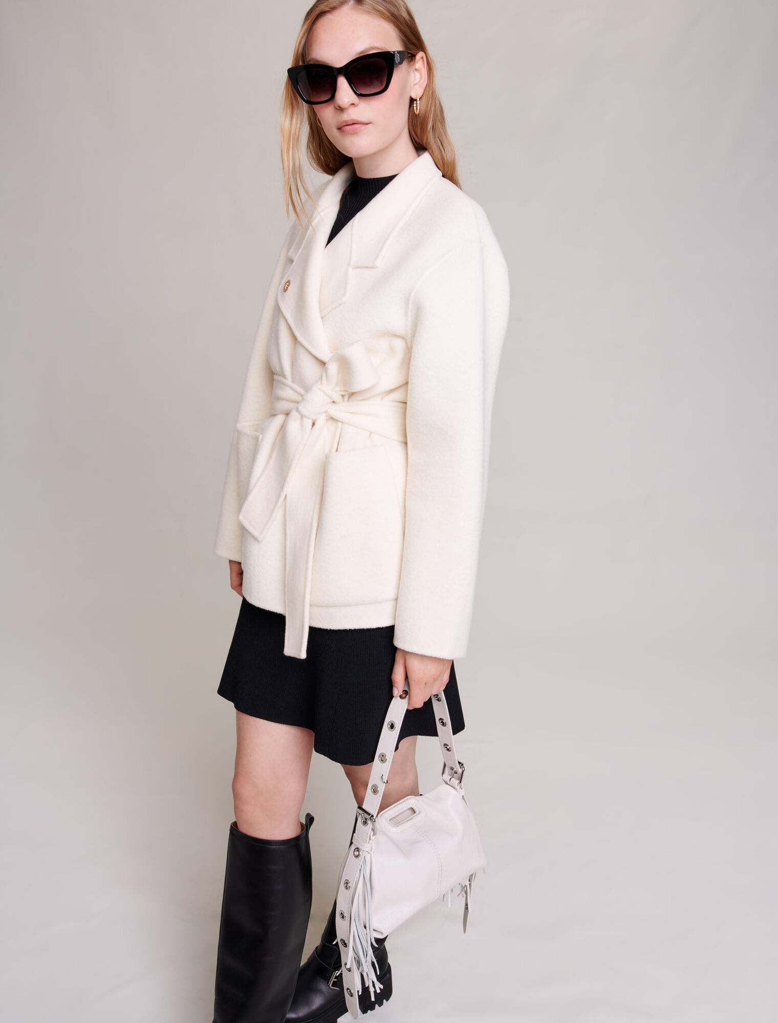 Structured wool jacket