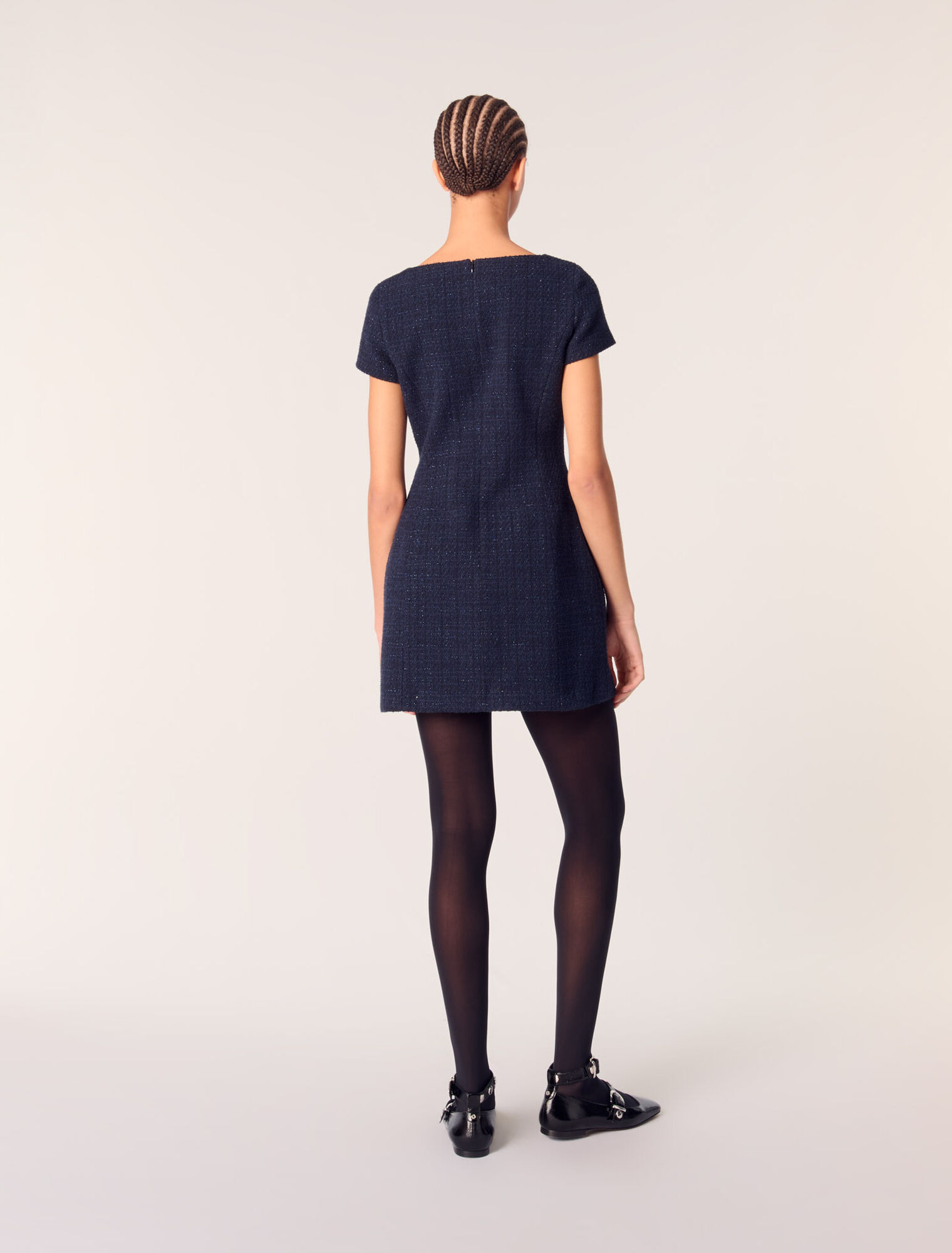 Mini tweed dress