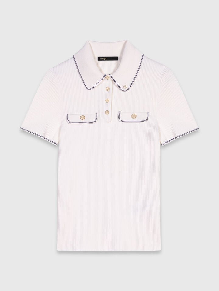 Short-sleeve polo shirt