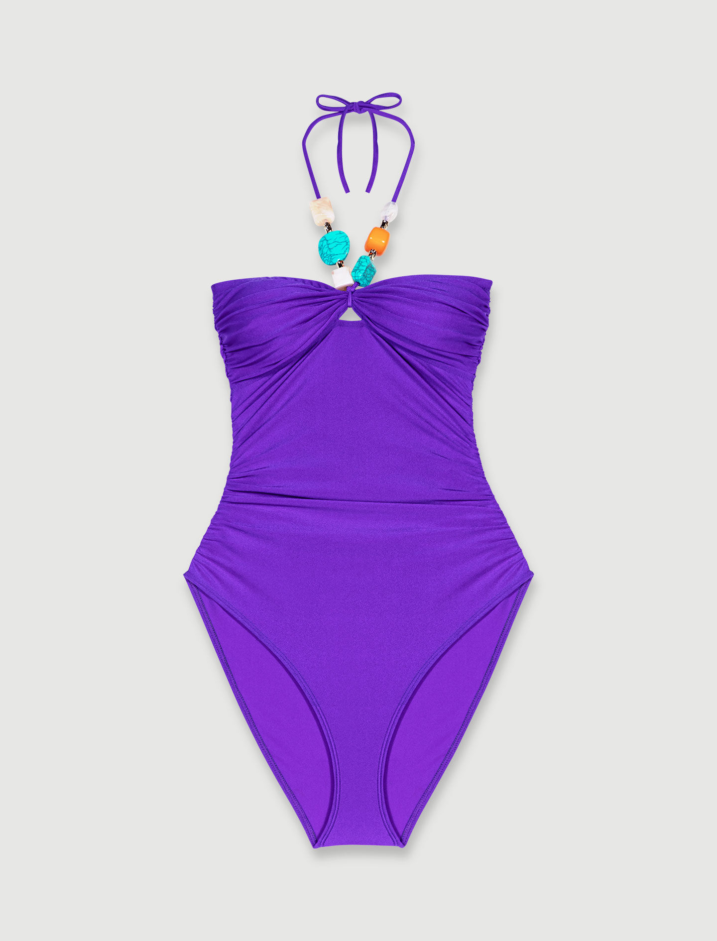 One-piece swimsuit with jewellery One-piece swimsuit with jewellery