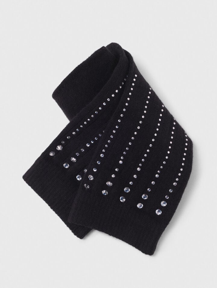 Rhinestone cotton socks