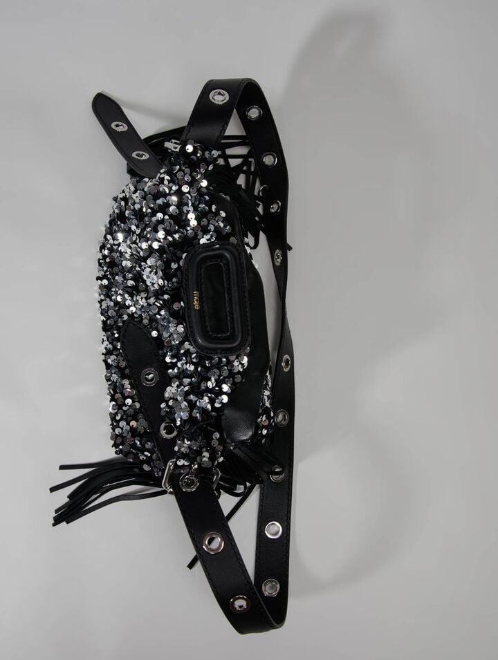Sequin mini Miss M bag