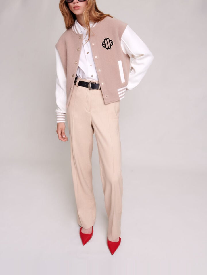 Straight-fit trousers