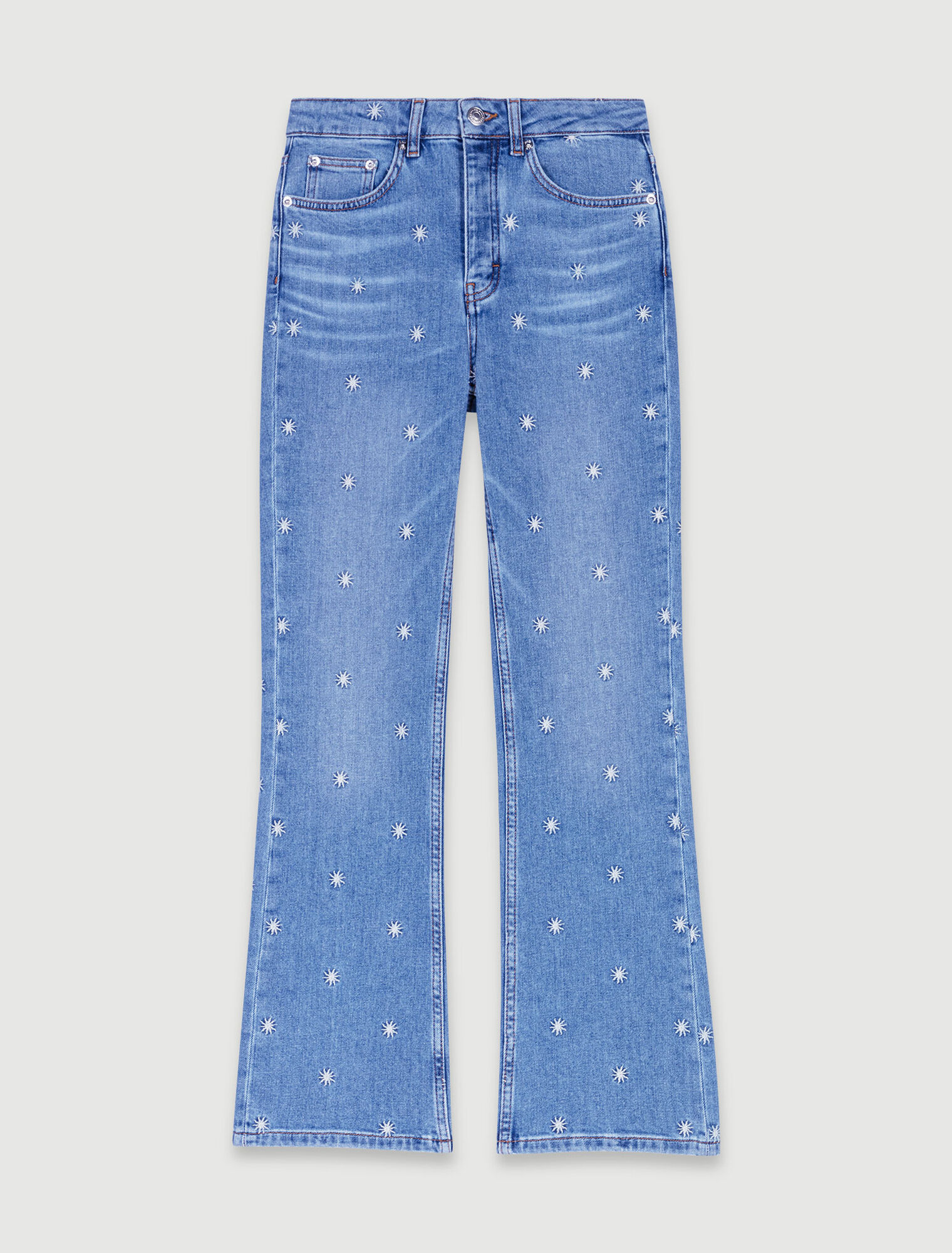 Embroidered jeans