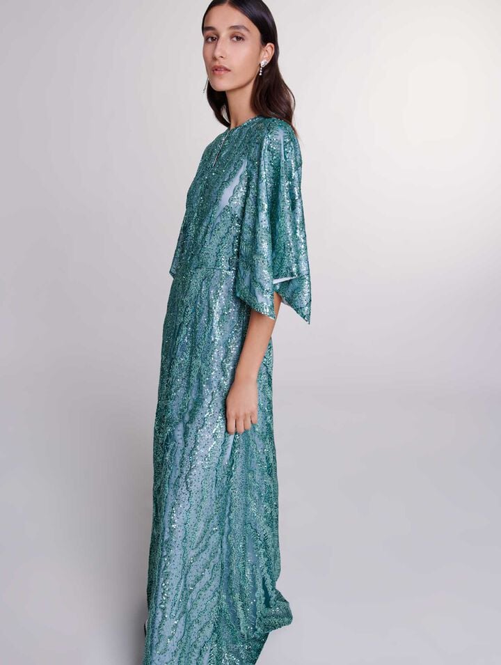 Sequin maxi dress