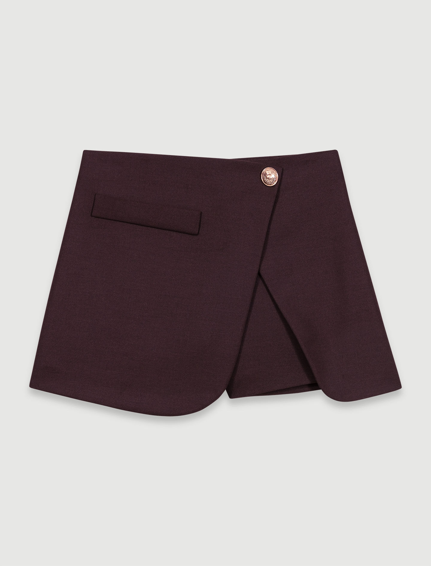 Skort Brown For Women | Maje