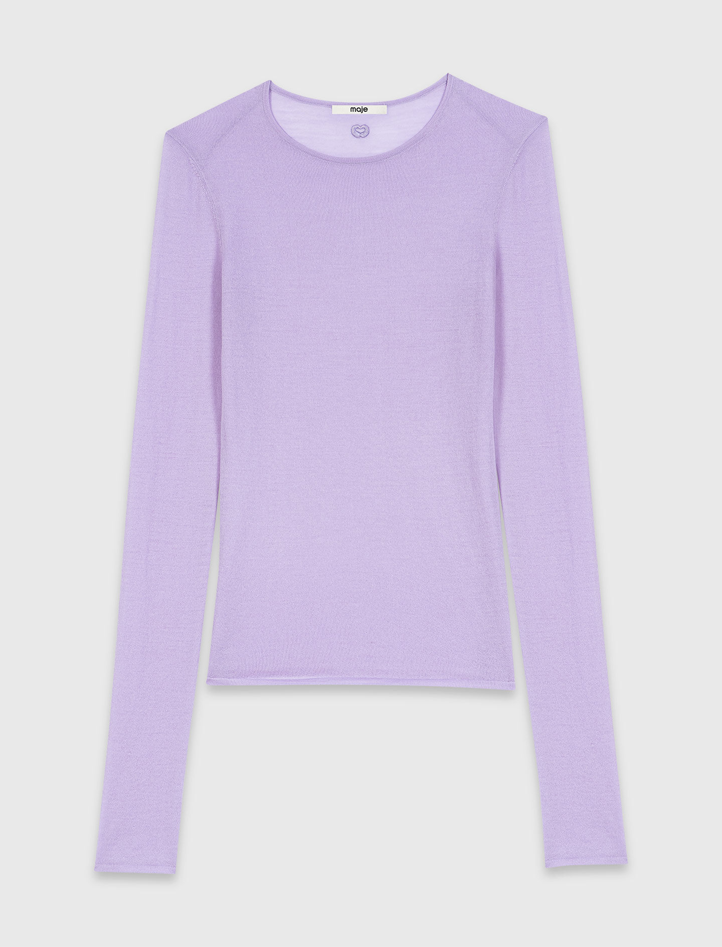 Second-Skin Round Neck Sweater