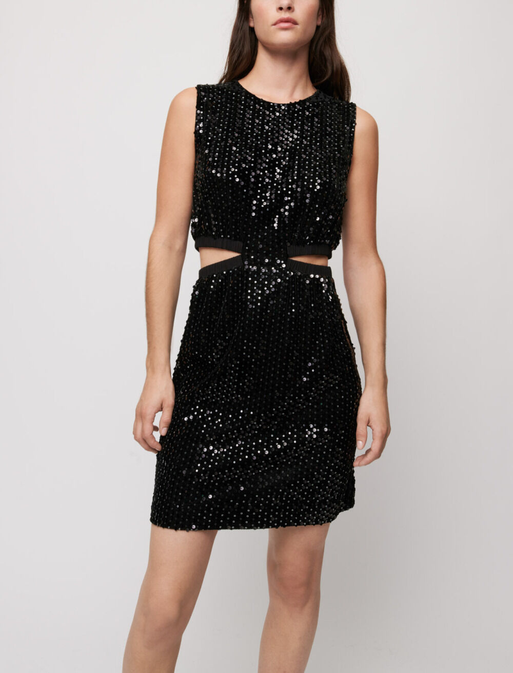 Maje robe sequin outlet