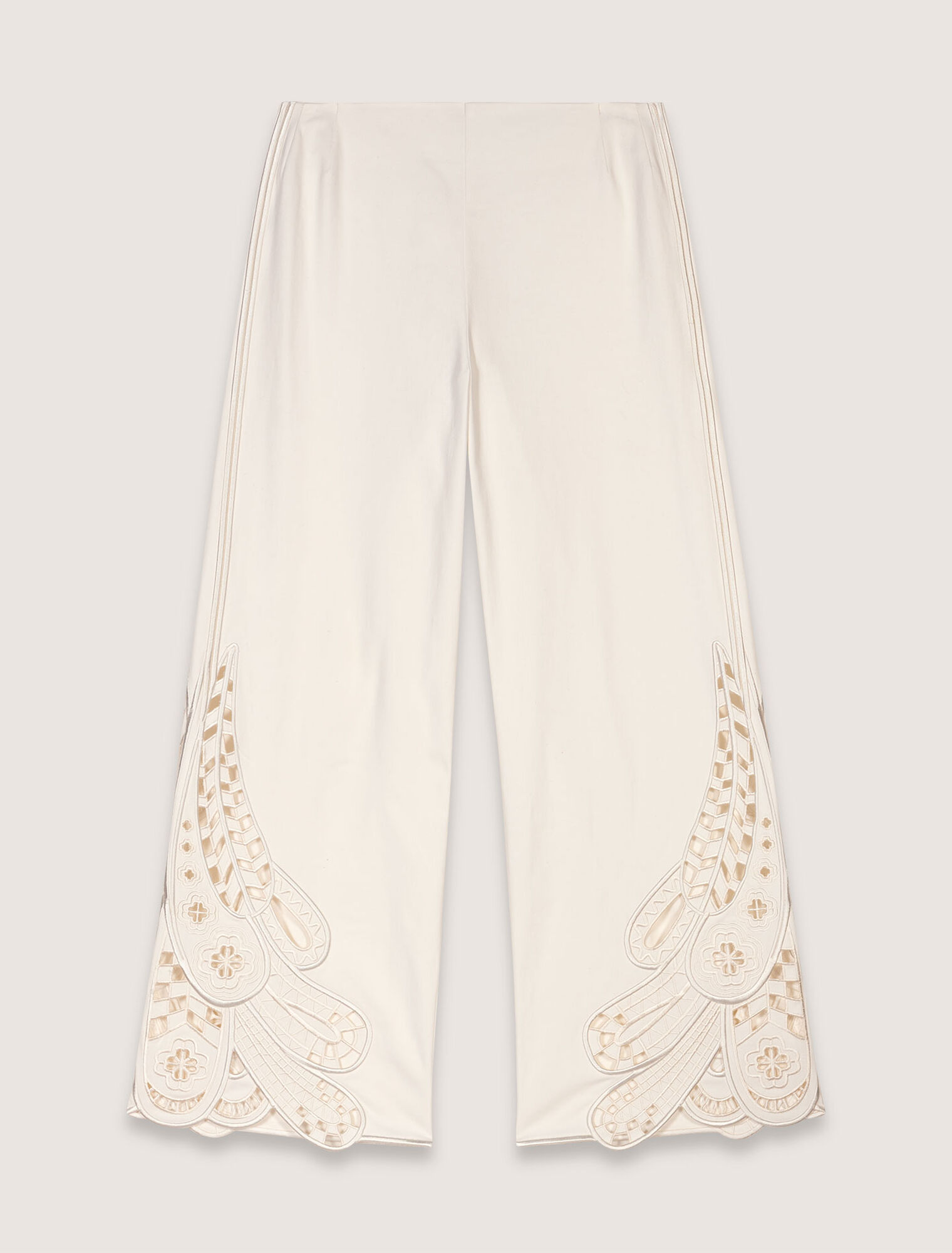 Embroidered trousers