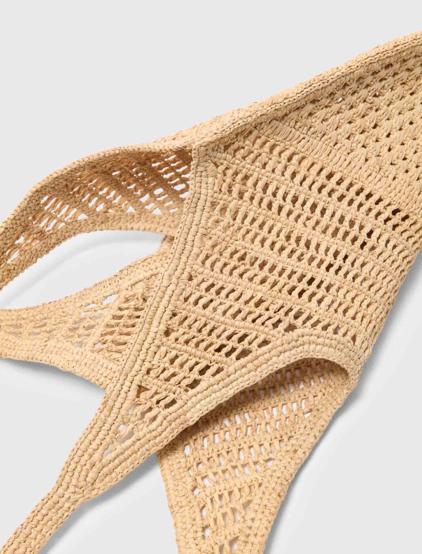 Natural Raffia Bag