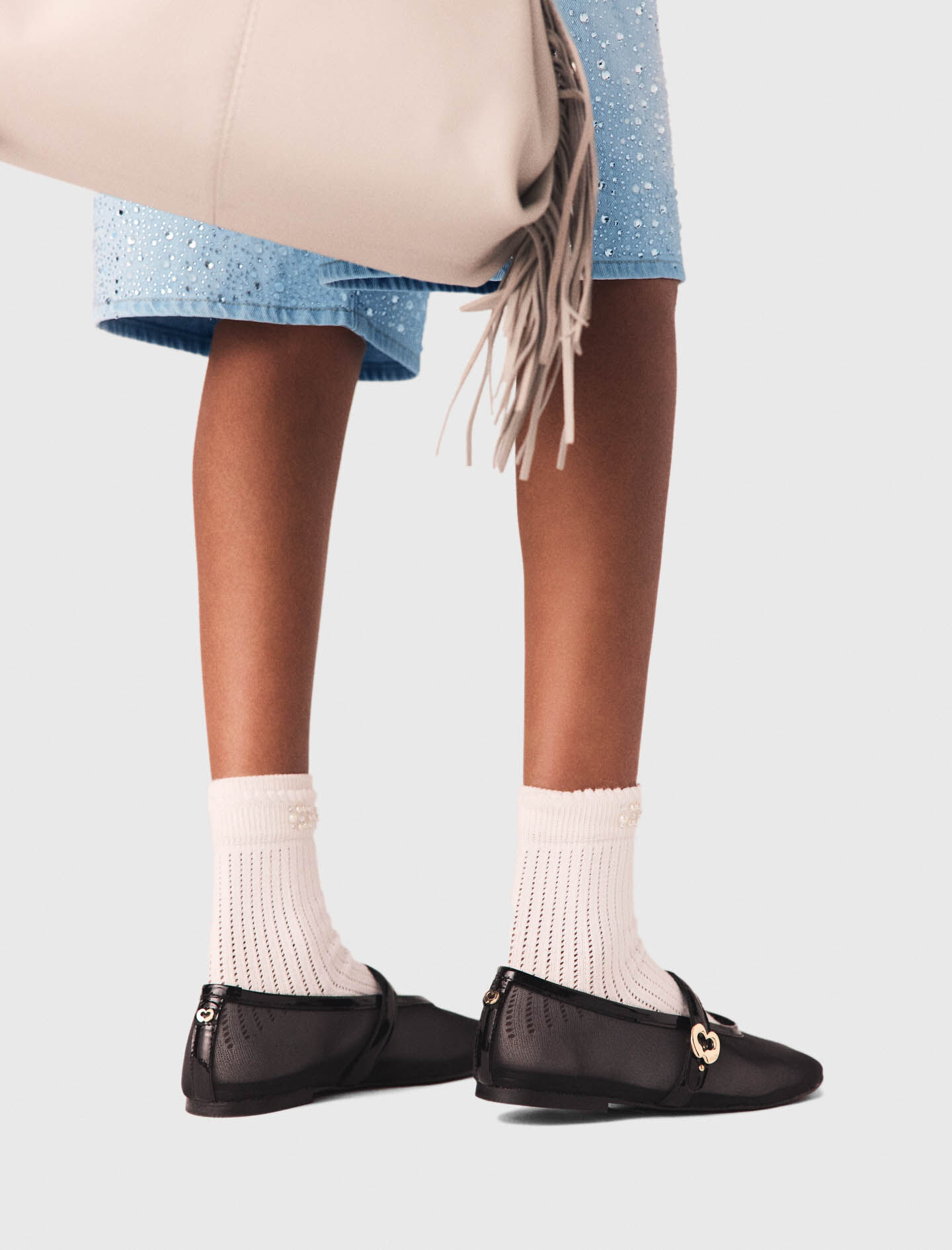 Mesh Ballet Flats