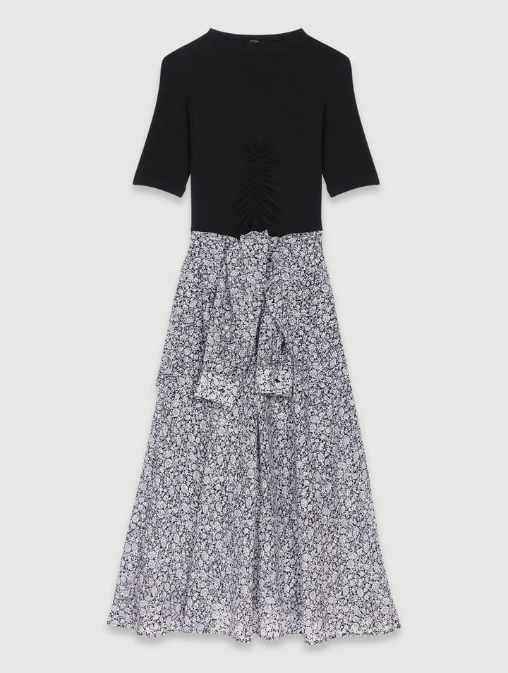 Long floral dress