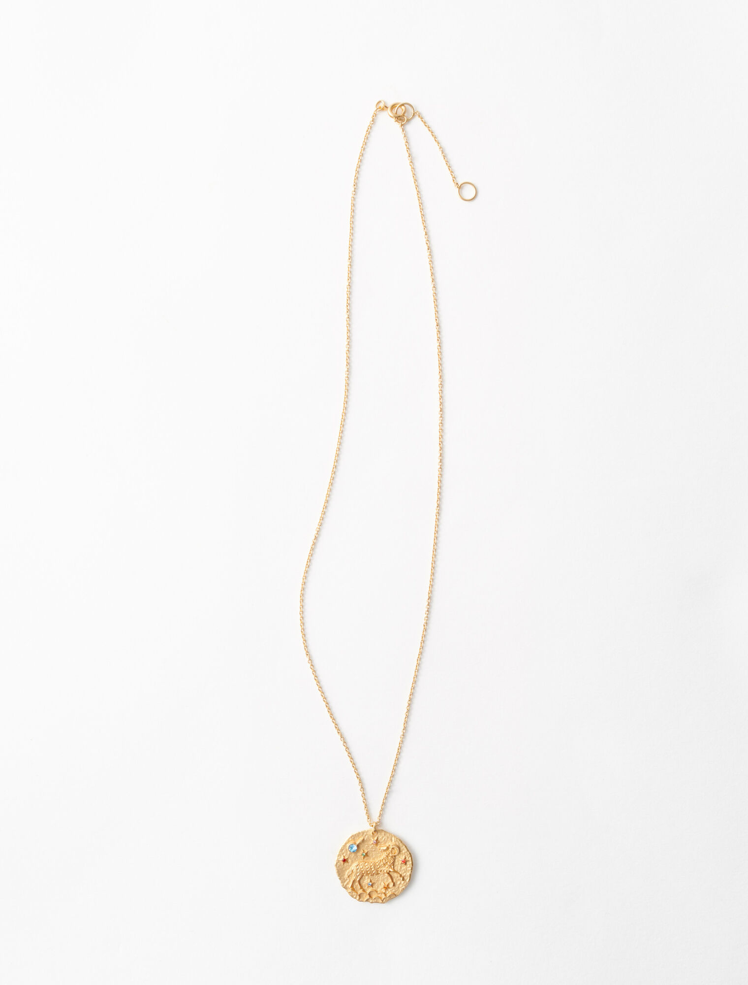Aries astro medal