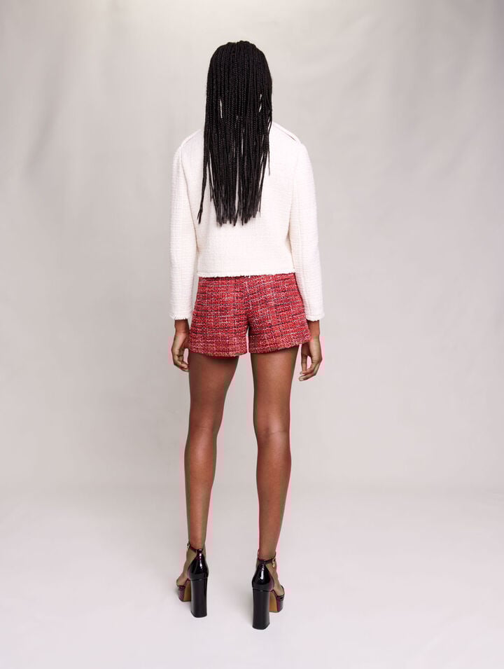 Short tweed jacket