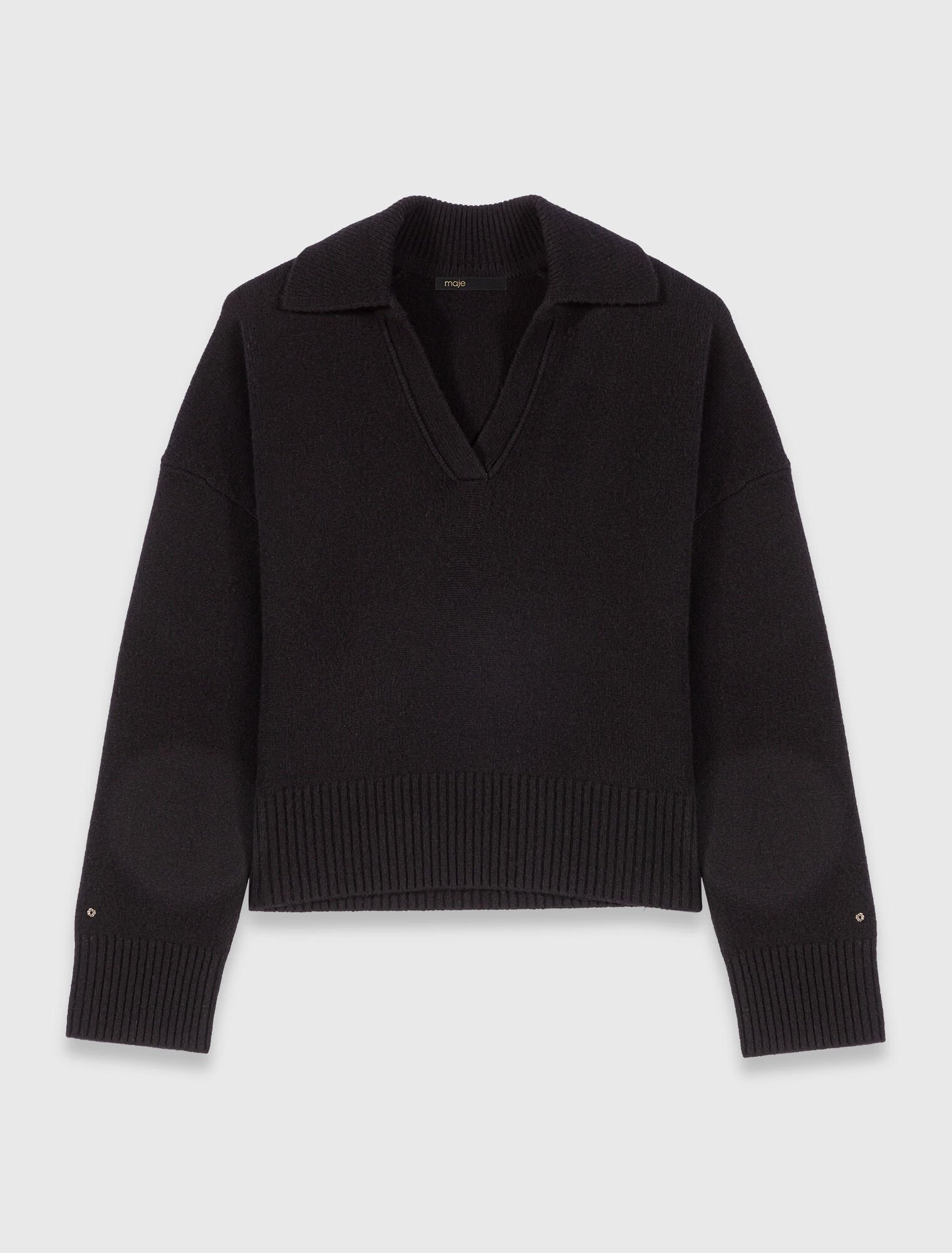 Wool-blend jumper