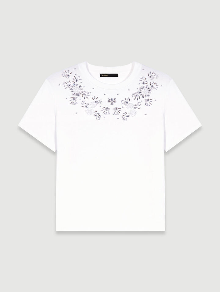 Rhinestone T-shirt