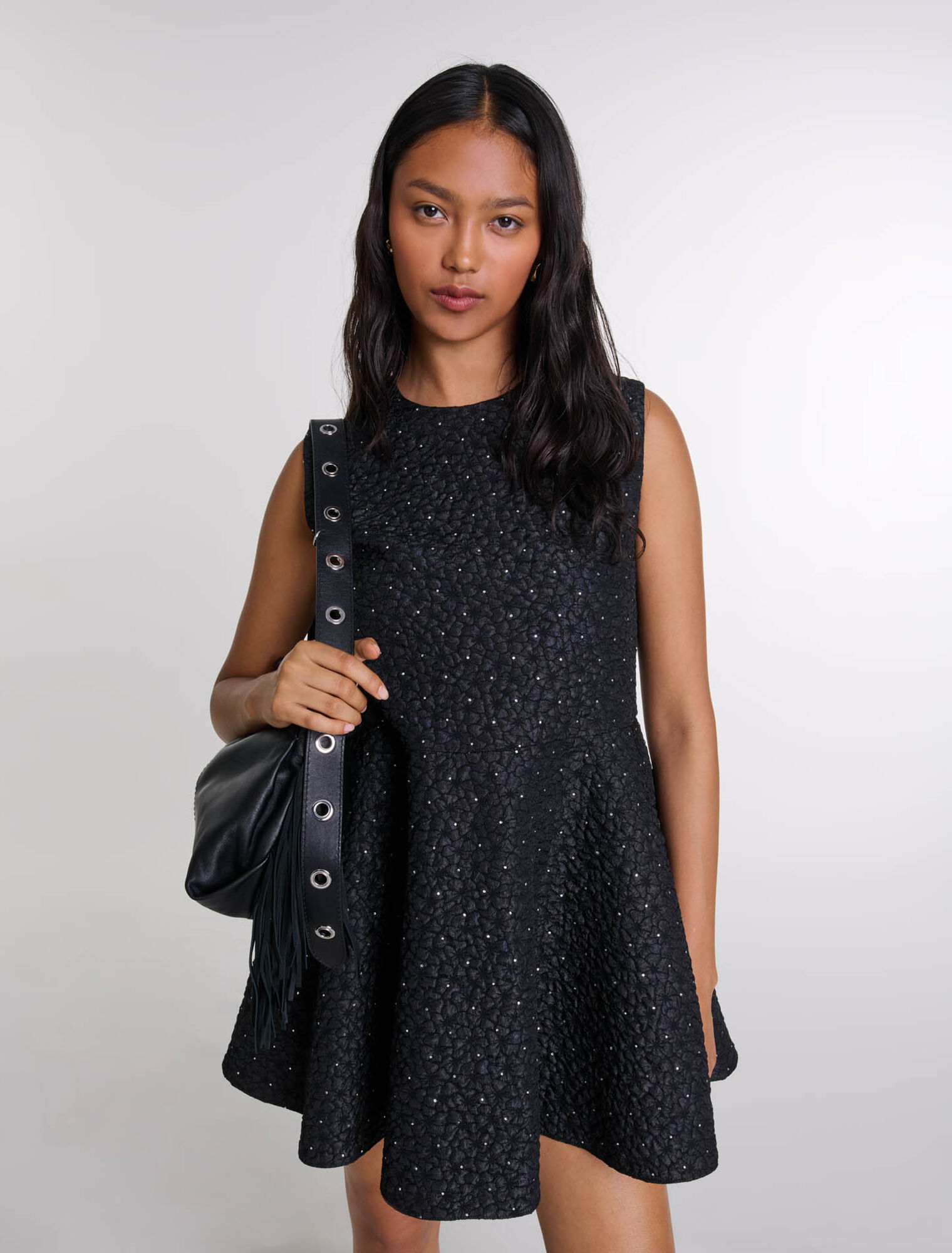 Rhinestone playsuit dress