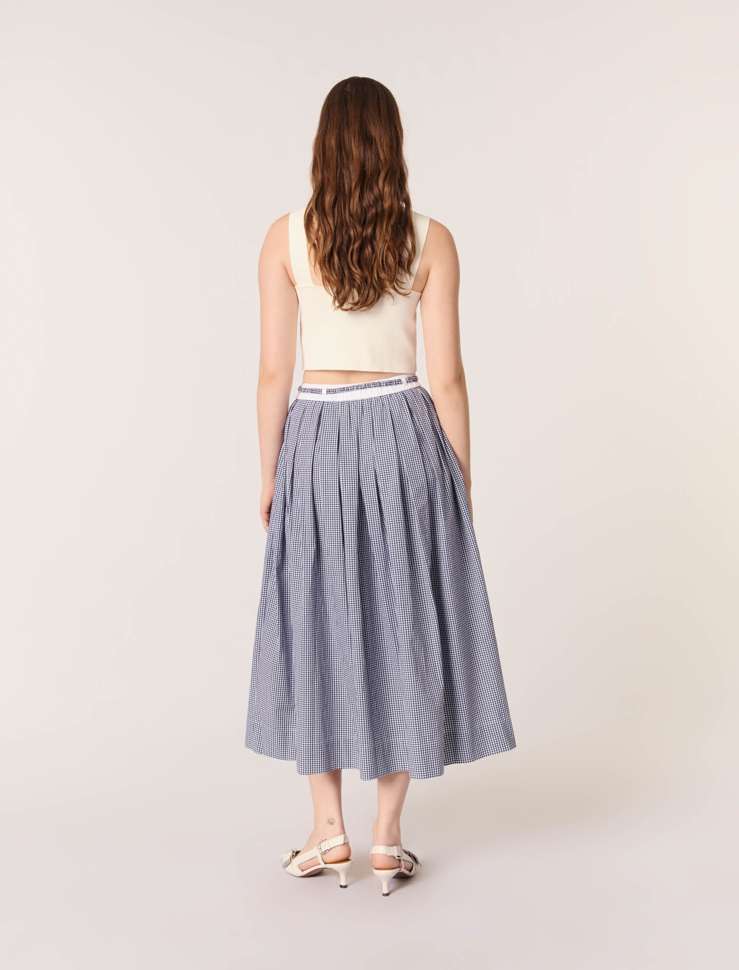 Knit crop top White For Women | Maje