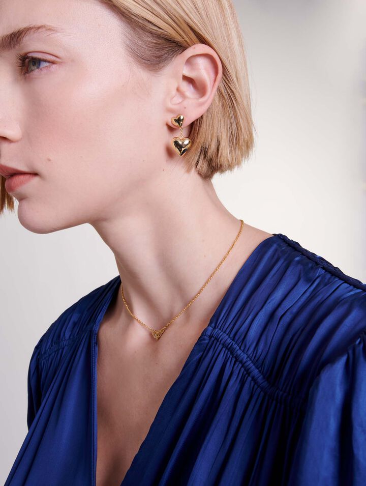 Heart earrings
