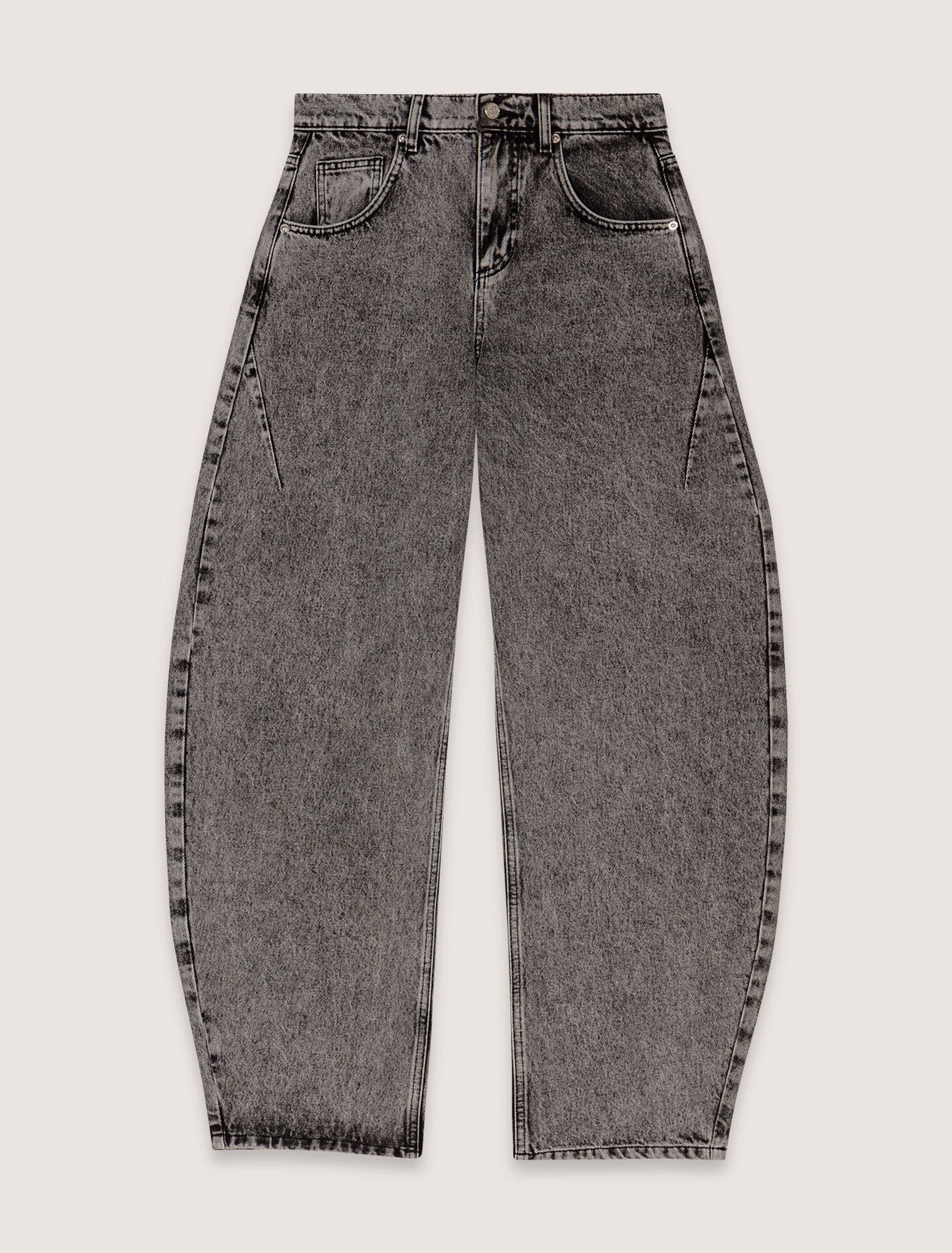 Oversized balloon jean