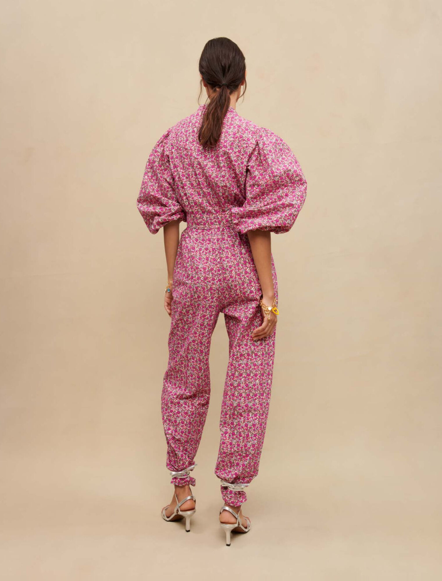 Floral printed jumpsuit
