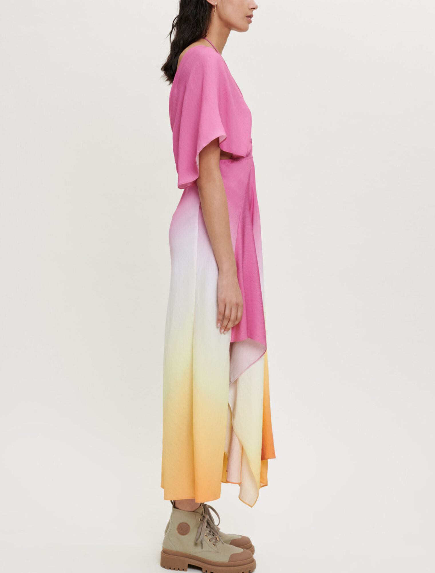 Tie and Dye scarf dress