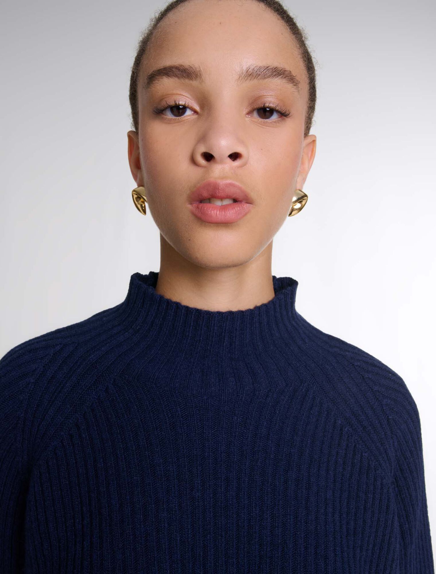 Knit 2-in-1 short dress