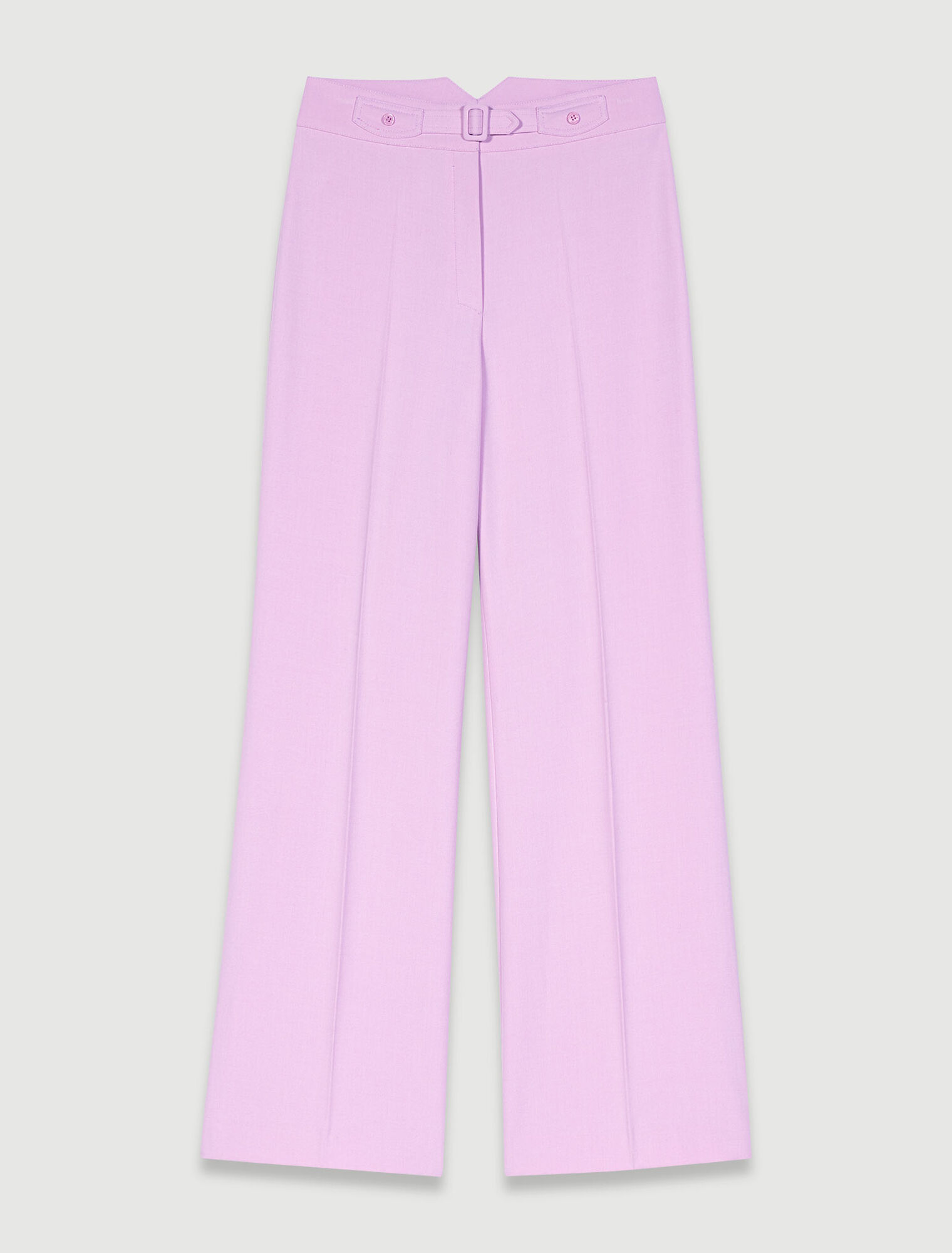 Wide-leg suit trousers