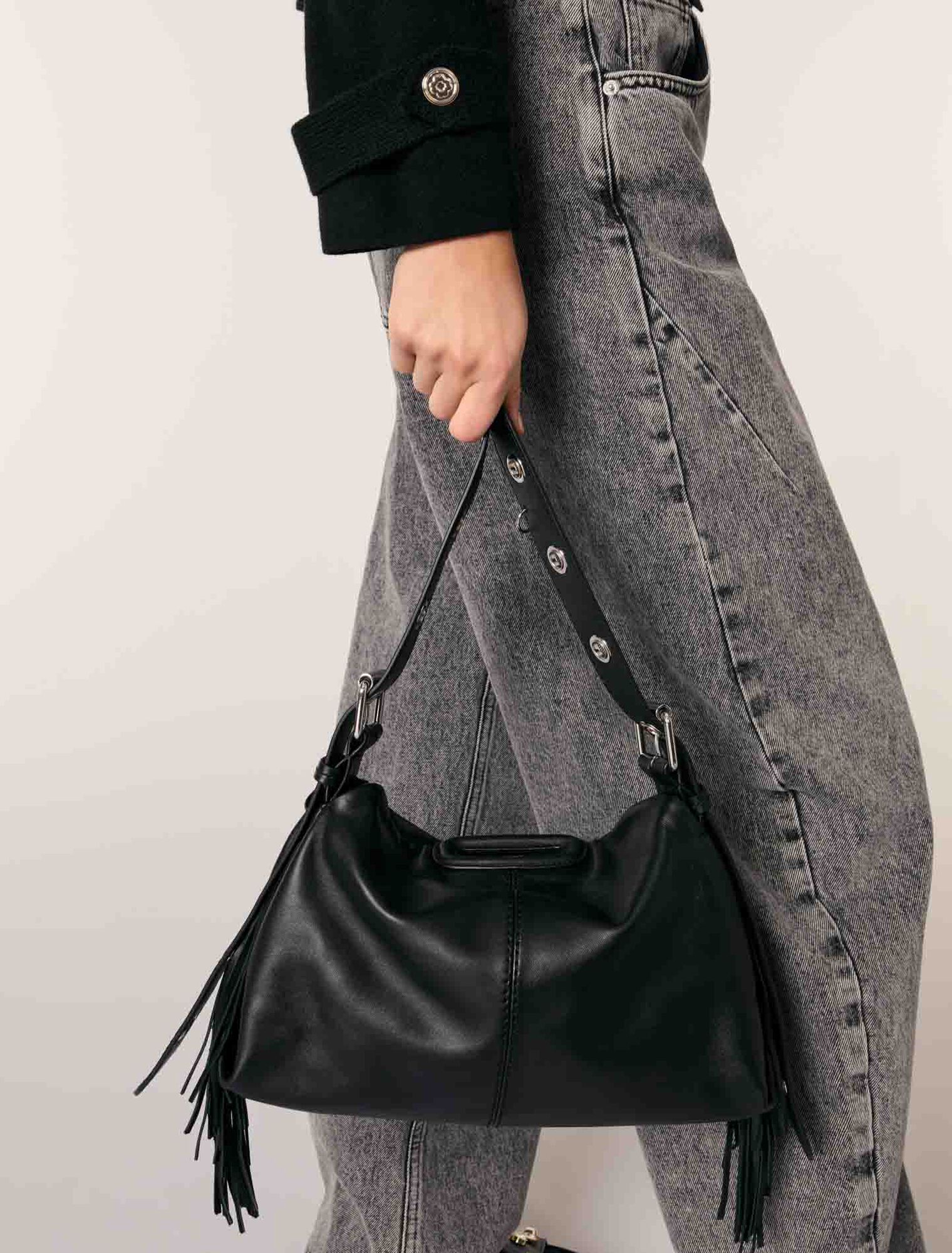 Cape-effect cardigan