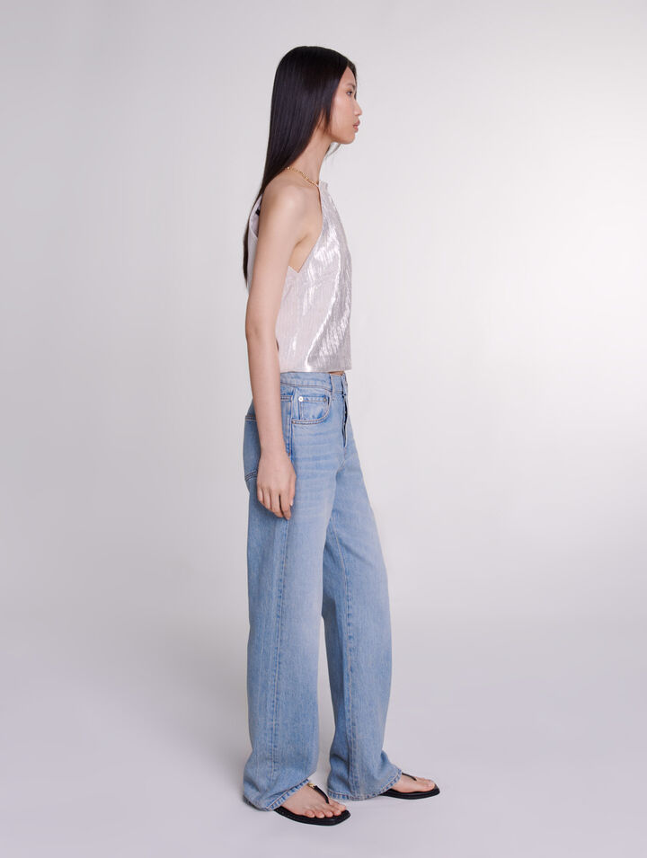 Wide-leg jeans