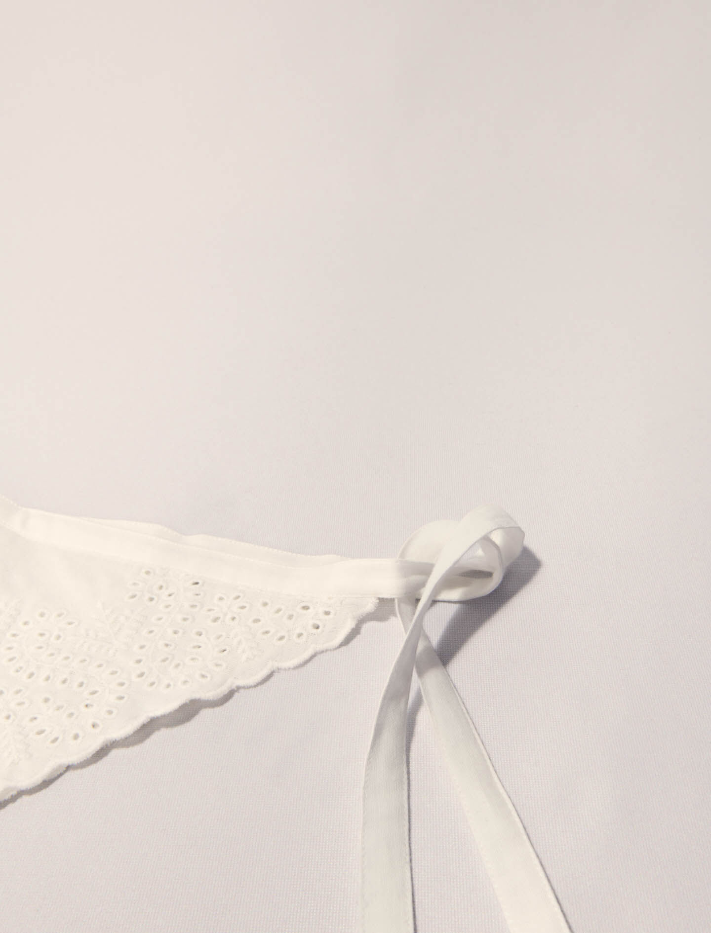 Triangle scarf White For Women | Maje
