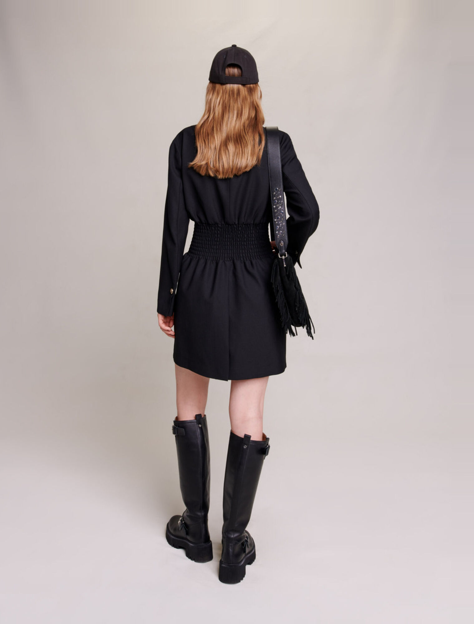 Short smocked dress