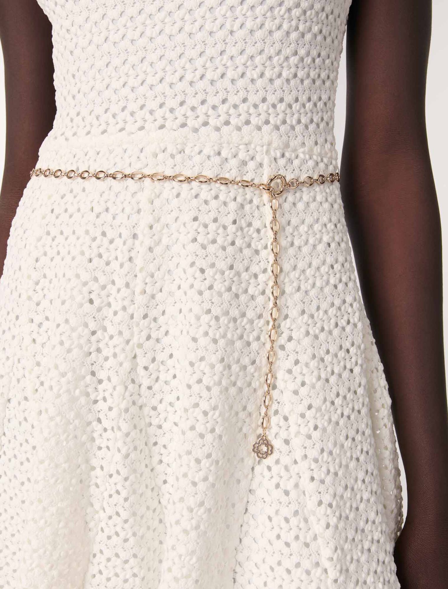 Mini crochet dress