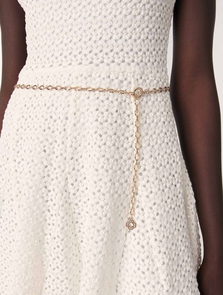 Mini crochet dress