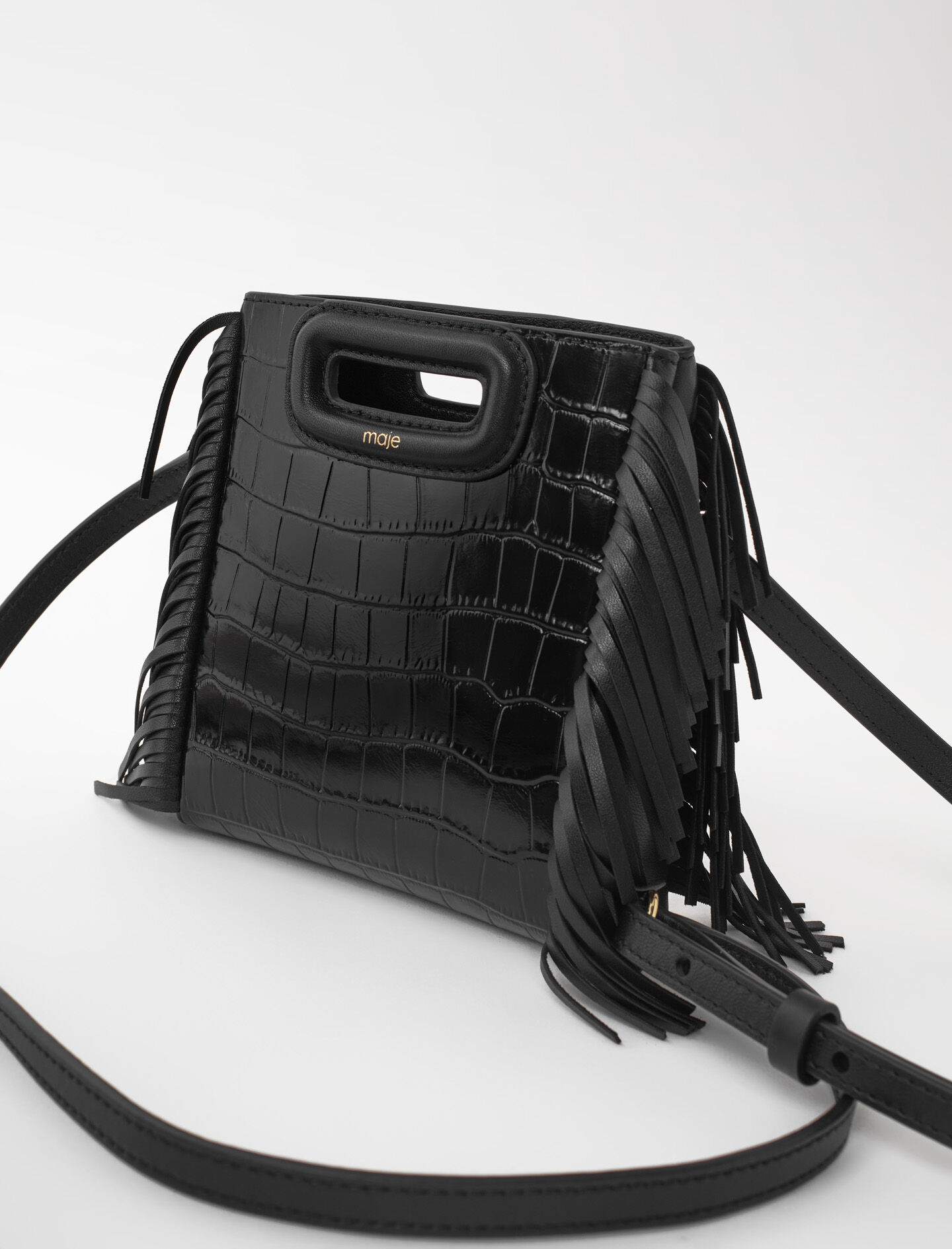 Maje sac m noir outlet