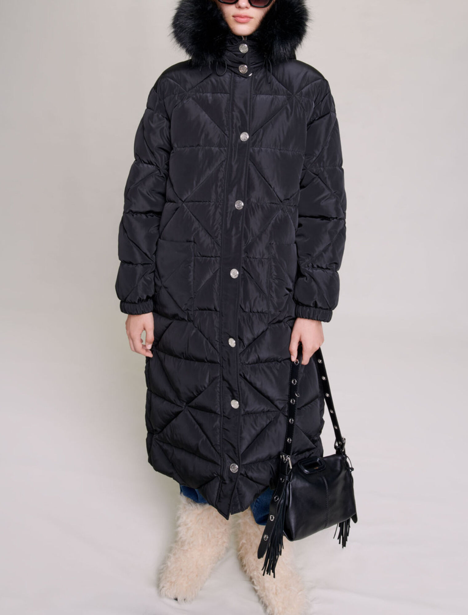 Long padded jacket