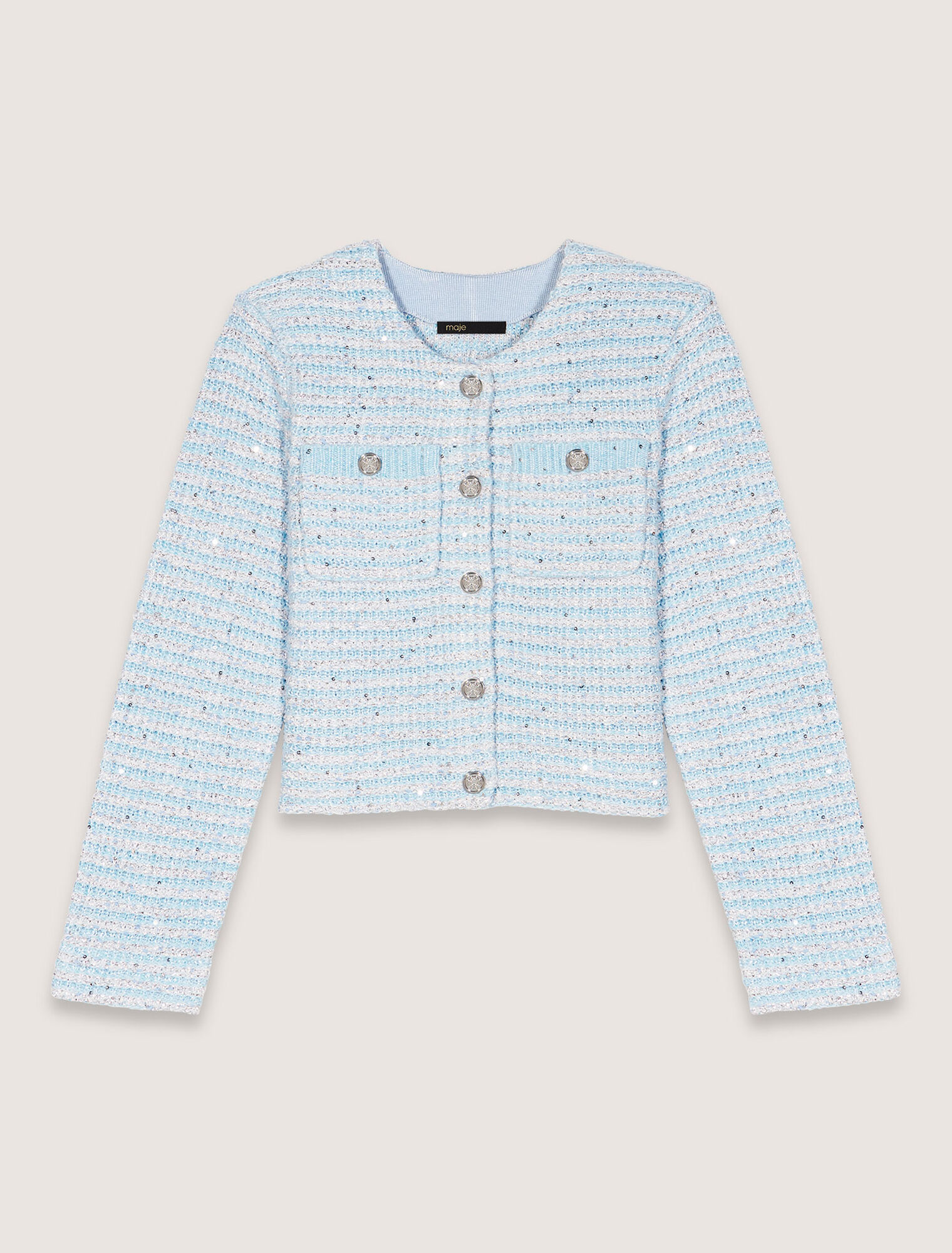 Sequinned cardigan